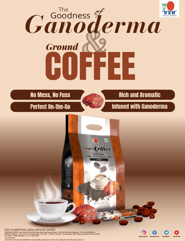 Lingzhi Coffee 3 in 1 (Grounded Coffee)
